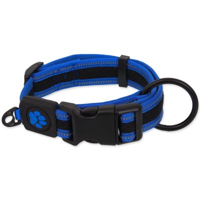 Active Dog Obojek Fluffy XL modrý 3,8x44-70cm