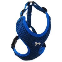 Active Dog Postroj Mellow L tm. modrý 2x45-65cm