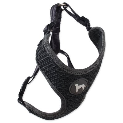 Active Dog Postroj Mellow M šedý 1,5x40-55cm