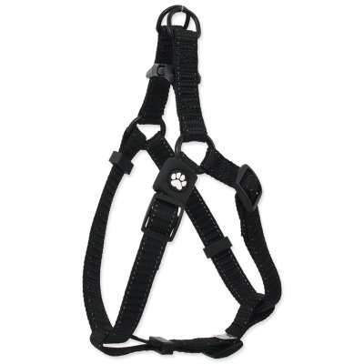 Active Dog Postroj Premium M černý 2x53-77cm