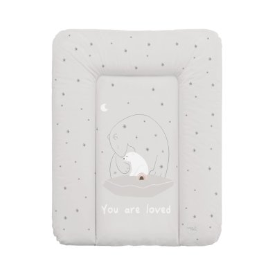 Ceba Měkká přebalovací podložka 50×70 cm Basic – na komodu pro miminko - Lední medvěd