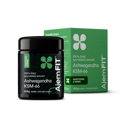 AjemFIT Ashwagandha KSM66® v prášku - 100g