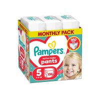 Pampers Active Baby vel. 5 11-17 kg plenkové kalhotky 136 ks