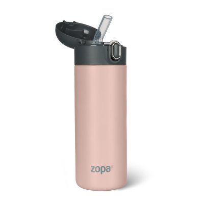 Zopa Termoska na tekutiny s brčkem 400 ml, Candy pink 6