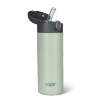 Zopa Termoska na tekutiny s brčkem 400 ml, Pistacio green 4