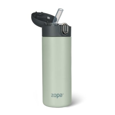 Zopa Termoska na tekutiny s brčkem 400 ml, Pistacio green 4