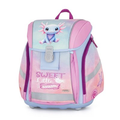 Oxybag PREMIUM LIGHT - školní aktovka Axolotl