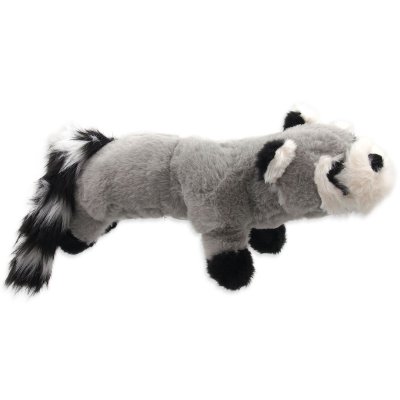 Dog Fantasy Hračka Plush mýval pískací černé tlapky 45cm