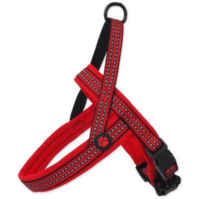 Active Dog Postroj Neoprene L červený 3,2x72-90cm