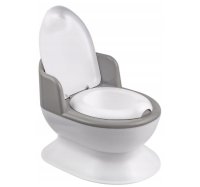 Maltex Dětský nočník, přenosná toaleta, bílá/šedá