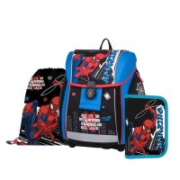 Oxybag PREMIUM LIGHT - školní set Spiderman 3 ks: aktovka, penál, sáček