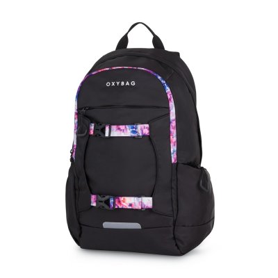 Oxybag OXY ZERO - studentský batoh Flowers