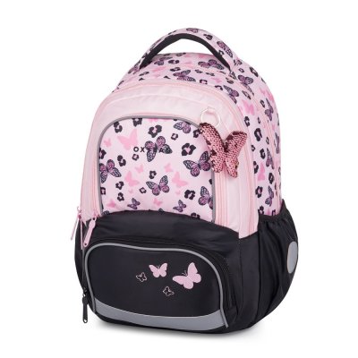 Oxybag Školní batoh - OXY NEXT Butterfly pink