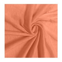 Povlečeme vše Prostěradlo Jersey Lux 90x200 cm meruňková