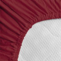 Povlečeme vše Prostěradlo Jersey Standard 180x200 cm vínová