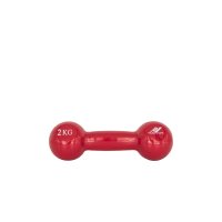 Rucanor Dumbbell činky, Barva: červená, Váha: 2 Kg