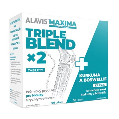 ALAVIS MAXIMA TRIPLE BLEND x2 90 tablet + 30 kapslí