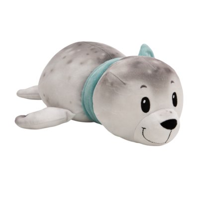 Nici Plyš Tuleň Bente 24cm, ležící GREEN