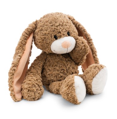 Nici Plyš Králíček Lopino 25cm, GREEN