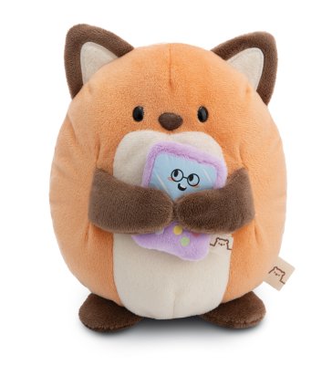Nici Plyšová hračka Mymochi Liška Geeks 16 cm v dárkovém balení