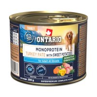 Ontario Adult monoprotein krůtí pate s batáty konzerva 200 g
