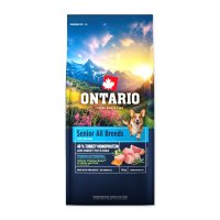 Ontario Senior All Breeds Monoprotein Turkey & Sweet Potatoes krmivo 12 kg