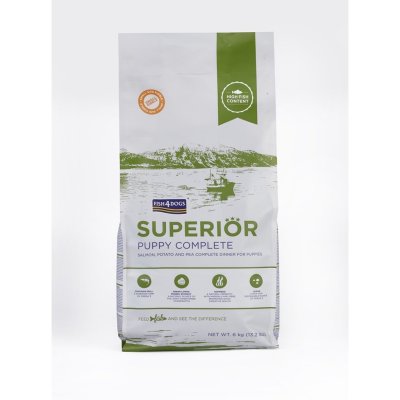 Fish4Dogs Granule malé pro štěňata Superior losos s bramborami 6 kg