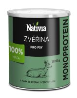Nativia konzerva zvěřinová 800 g