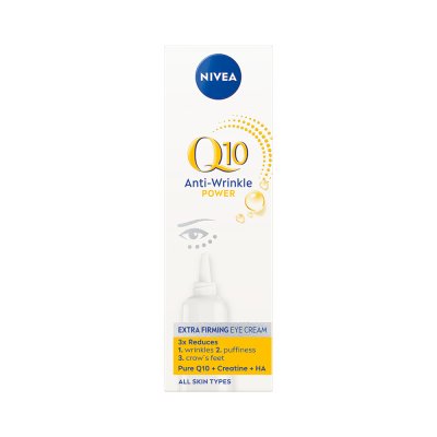 Nivea Q10 Anti-Wrinkle Power Zpevňující oční krém proti vráskám 15 ml