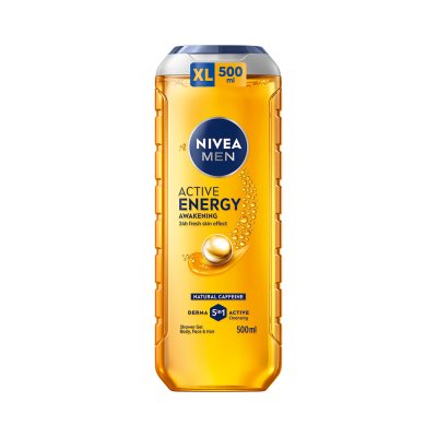 Nivea Men Active Energy 3v1 sprchový gel 500 ml