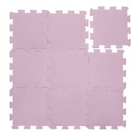 Zopa Pěnová podložka Puzzle 30x30 cm 9ks, Sugar Pink 6