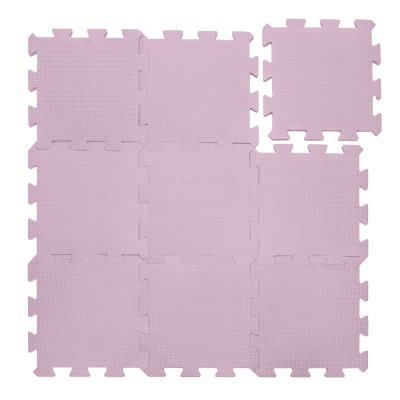 Zopa Pěnová podložka Puzzle 30x30 cm 9ks, Sugar Pink 6