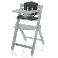 Zopa Dřevěná jídelní židlička Clipp & Clapp, Grey 4