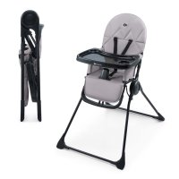 Kinderkraft Židlička jídelní Binci Grey