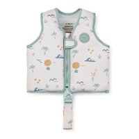 Saro Baby plavecká neoprenová vesta s UV ochranou (3-6r) Good Vibes
