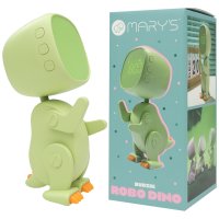 MARY’S Budík robotický - dino, zelený