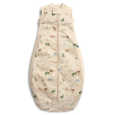 ergoPouch Vak na spaní organická bavlna Sheeting Savannah 8-24 m, 8-14 kg, 1 tog