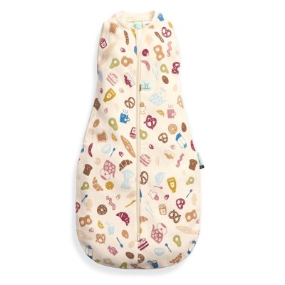 ergoPouch Zavinovačka a pytel na spaní 2v1 Cocoon Bon Appetit 6-12 m, 8-10 kg, 0,2 tog