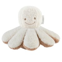 Nattou Hračka plyšová chobotnička ecru 20cm, 0m+