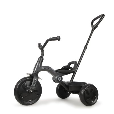 QPlay Tříkolka Ant Plus Dark Grey, věk 2-6 let