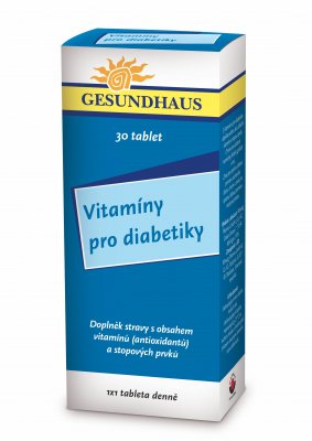GesundHaus Vitaminy pro diabetiky 30 tablet