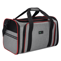 PetiGIO peti-to-Travel přenosná taška pro psy a kočky Grey/Red