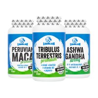 Lionlab Ashwagandha, Maca a Tribulus - AKCE 1+1+1