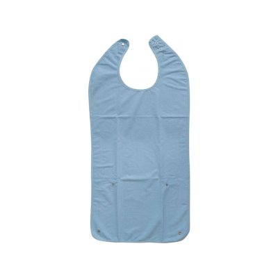 SUNDO Bryndák pro dospělé se zapínáním na druk s kapsou, bavlna/polyester, 45 x 90 cm