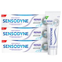 Sensodyne Repair & Protect Whitening zubní pasta 3x75 ml
