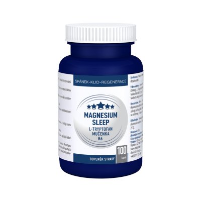 Magnesium Sleep L-Tryptofan Mučenka B6 cps.100