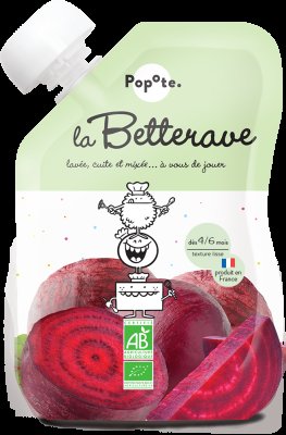Popote kapsička bio červená řepa 120 g
