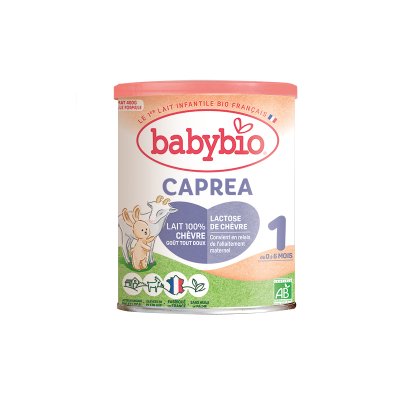 Babybio Caprea 1 Počáteční kozí kojenecké bio mléko 400 g