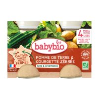 Babybio Brambory a cuketa 2x130 g