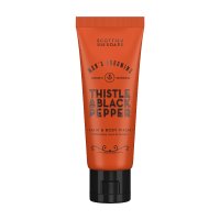 Scottish Fine Soaps Thistle & Black Pepper Sprchový gel na tělo i vlasy 75 ml